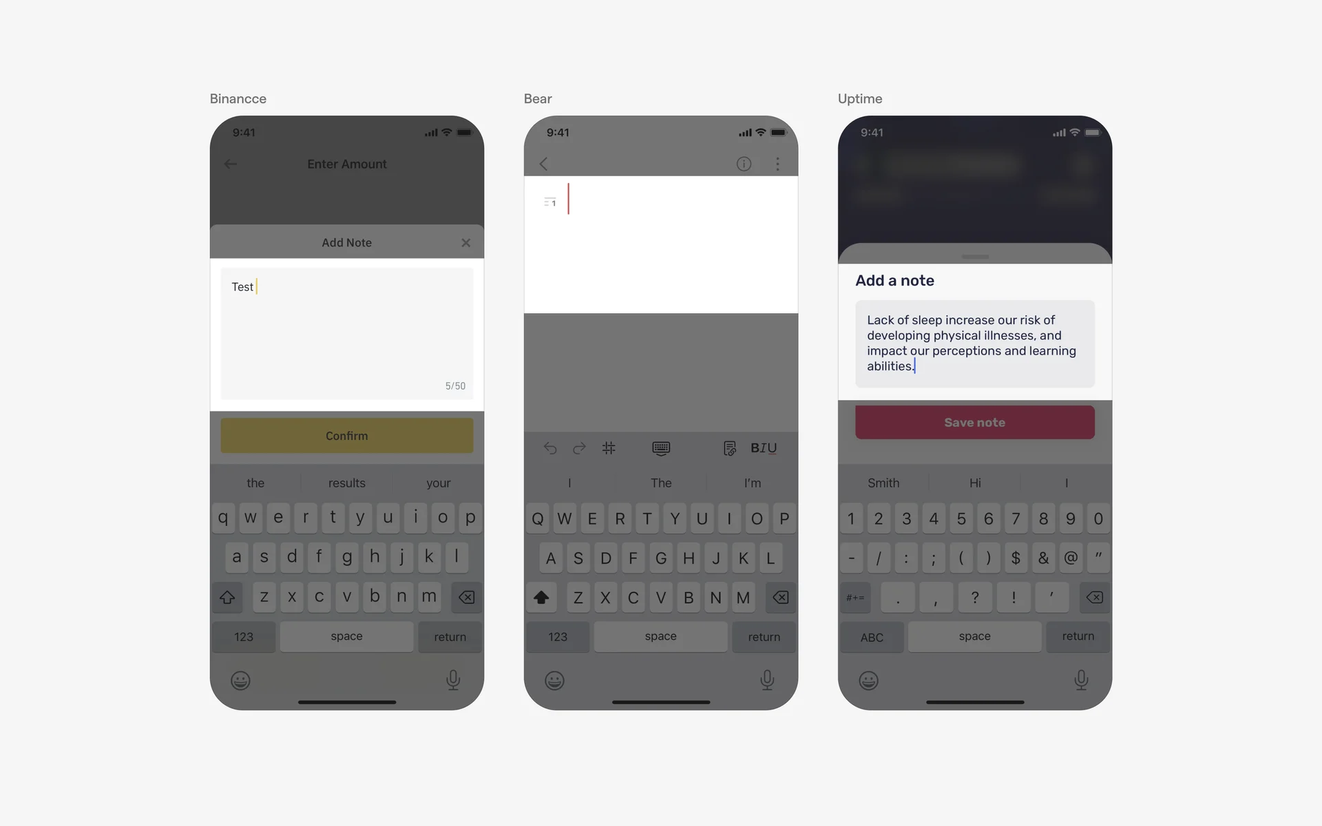Text Field UI Design: Best practices, Design variants & Examples | Mobbin