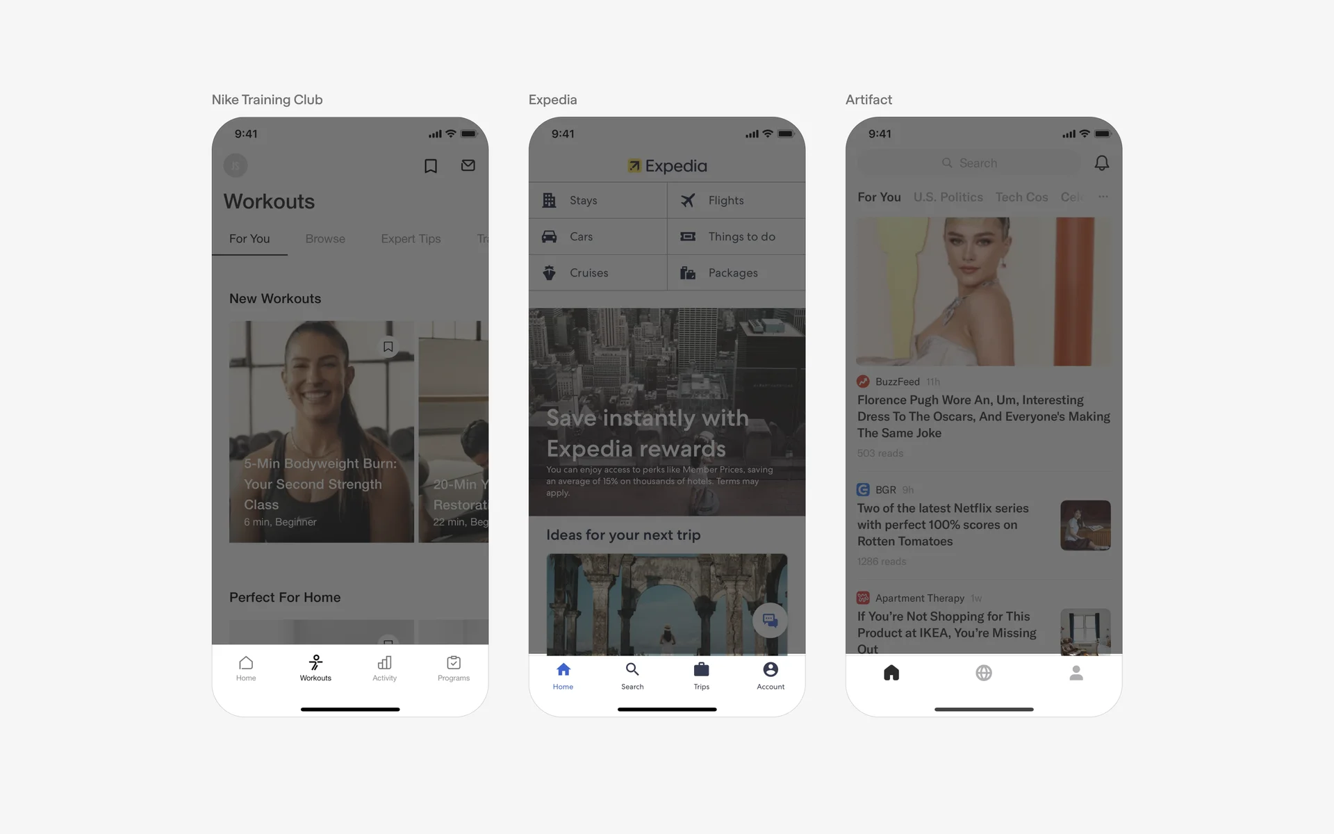 Tab Bar UI Design: Best practices, Design variants & Examples | Mobbin