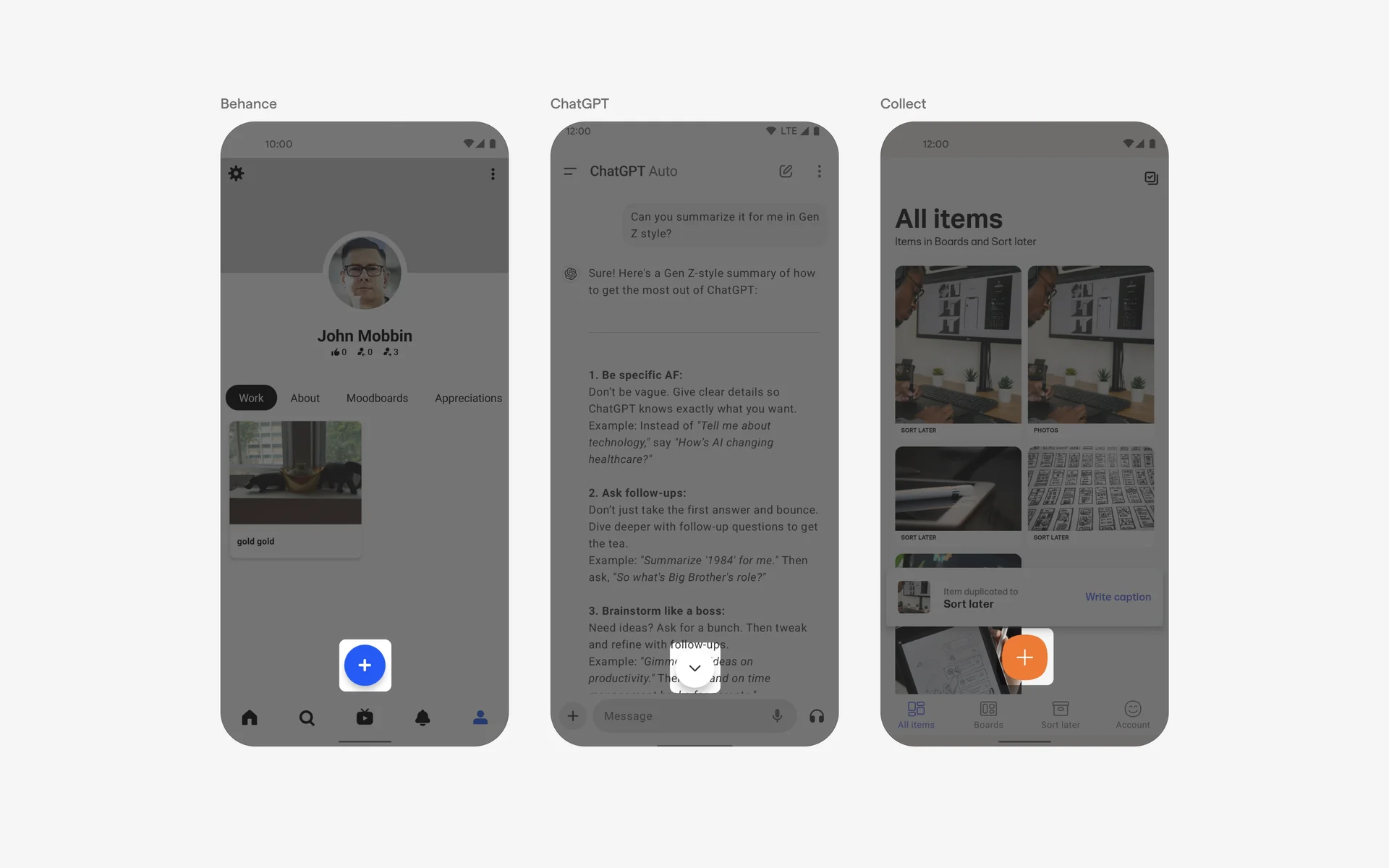 Floating Action Button UI Design: Best practices, Design variants ...