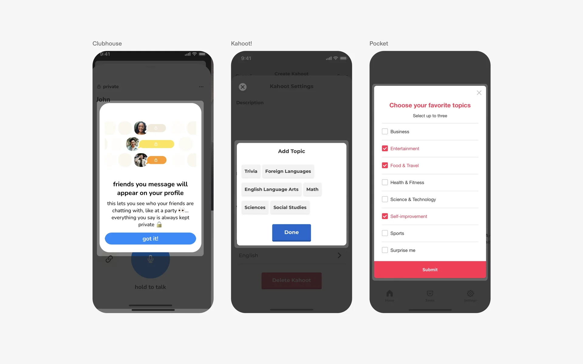 Dialog UI Design: Best practices, Design variants & Examples | Mobbin