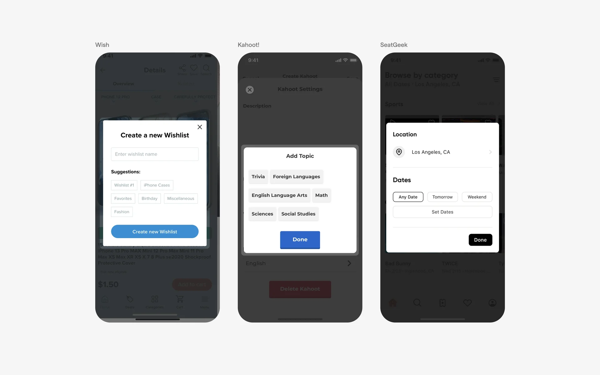 Dialog UI Design: Best practices, Design variants & Examples | Mobbin