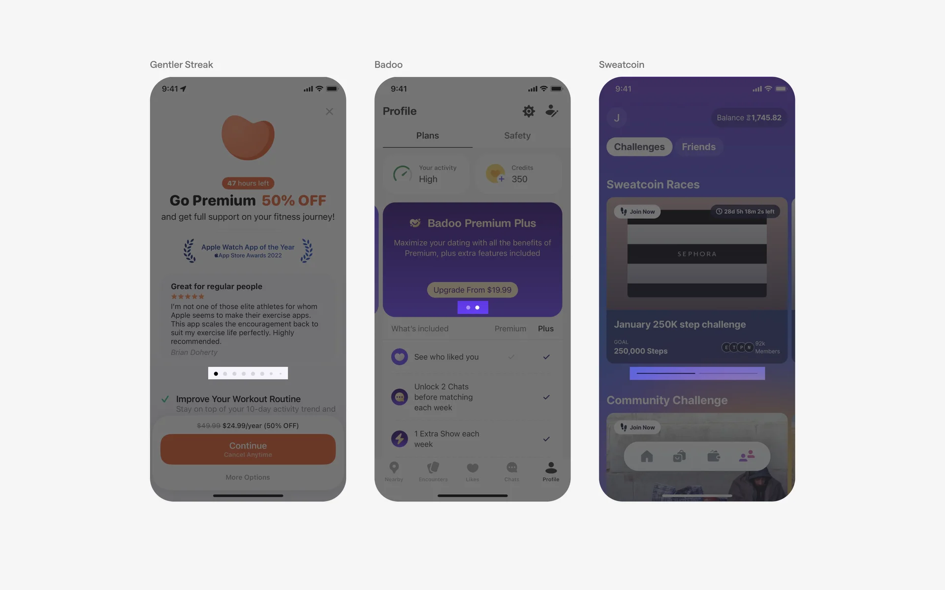 Page Control UI Design: Best practices, Design variants & Examples | Mobbin