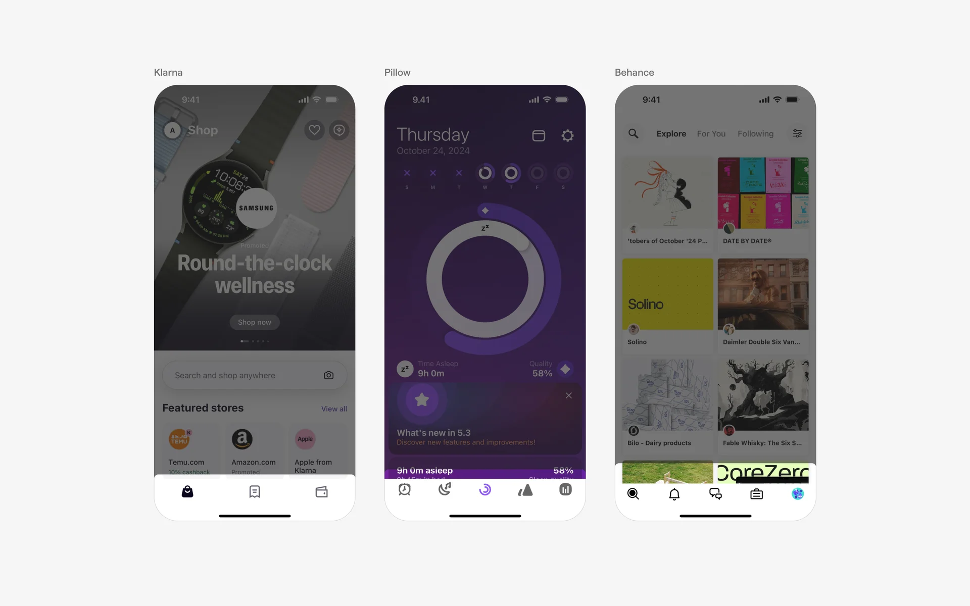 Tab Bar UI Design: Best practices, Design variants & Examples | Mobbin