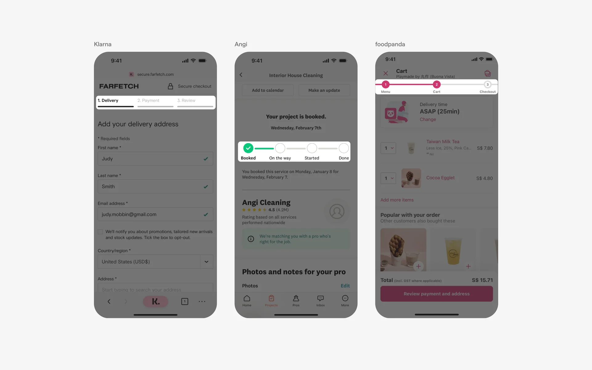 Progress Indicator UI Design: Best practices, Design variants ...